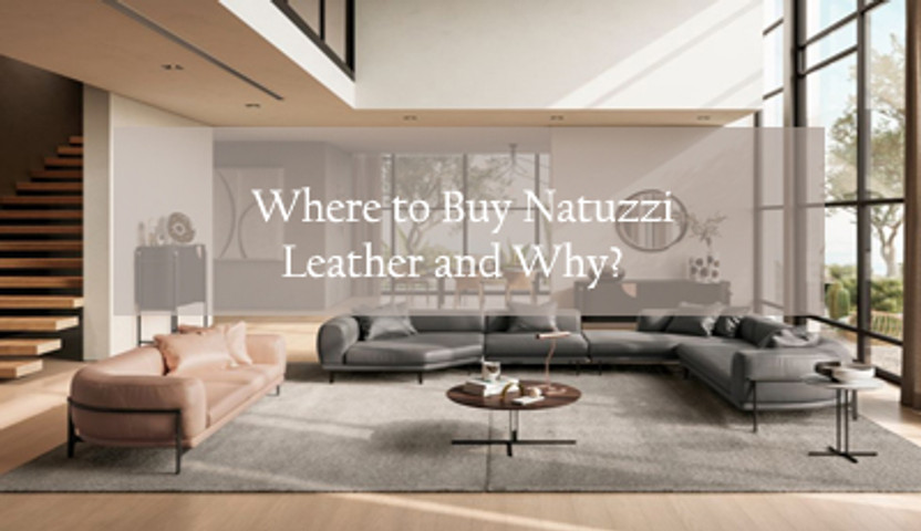 Natuzzi leather clearance sectional macy's