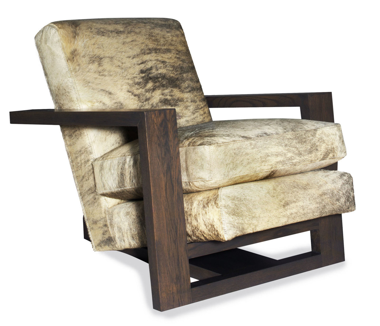 Loft Leather Hair On Hide Chair American Heritage Custom Leather Made In The Usa Leathershoppes Com