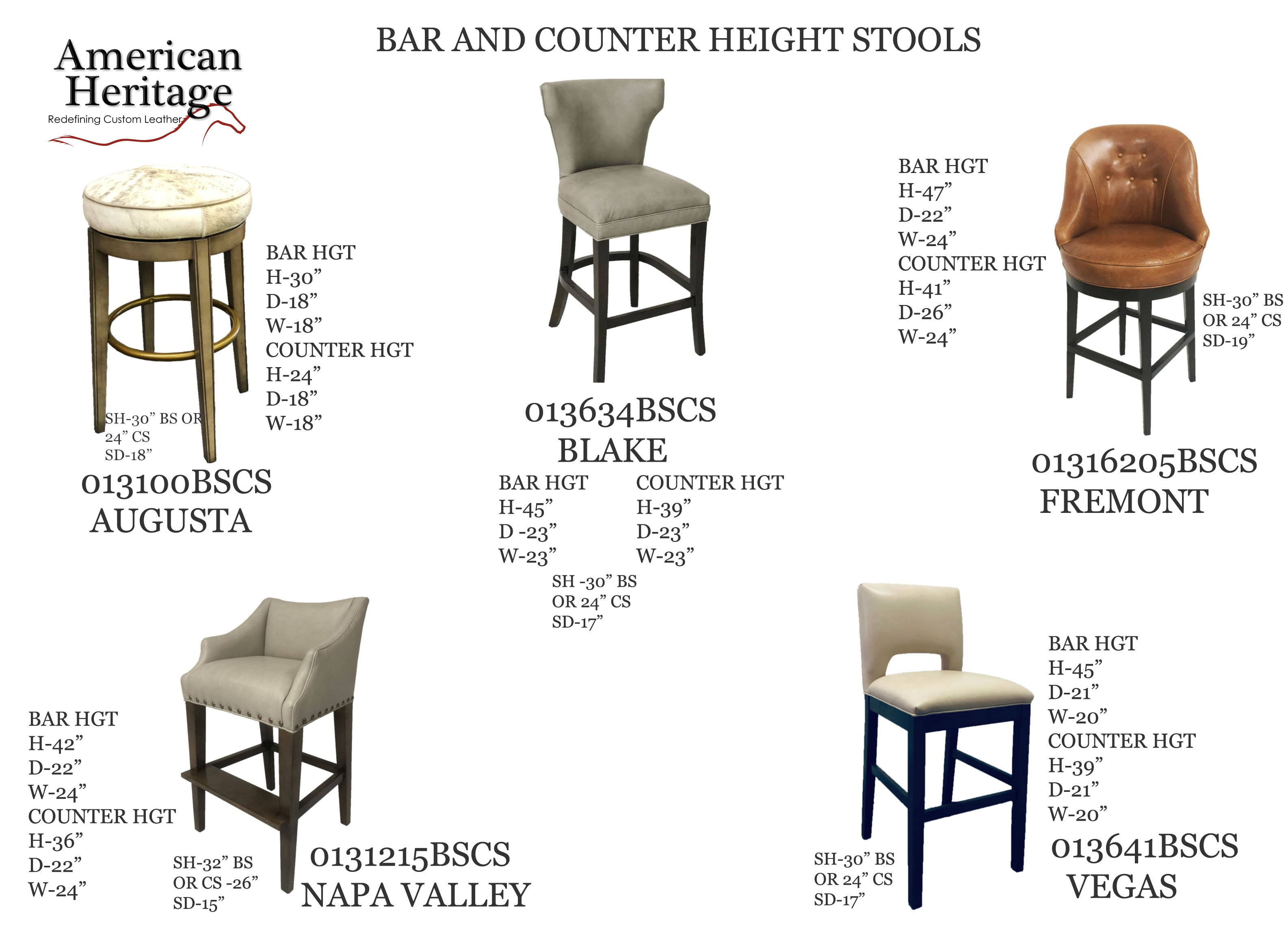 Bar Stools/Counter Stools