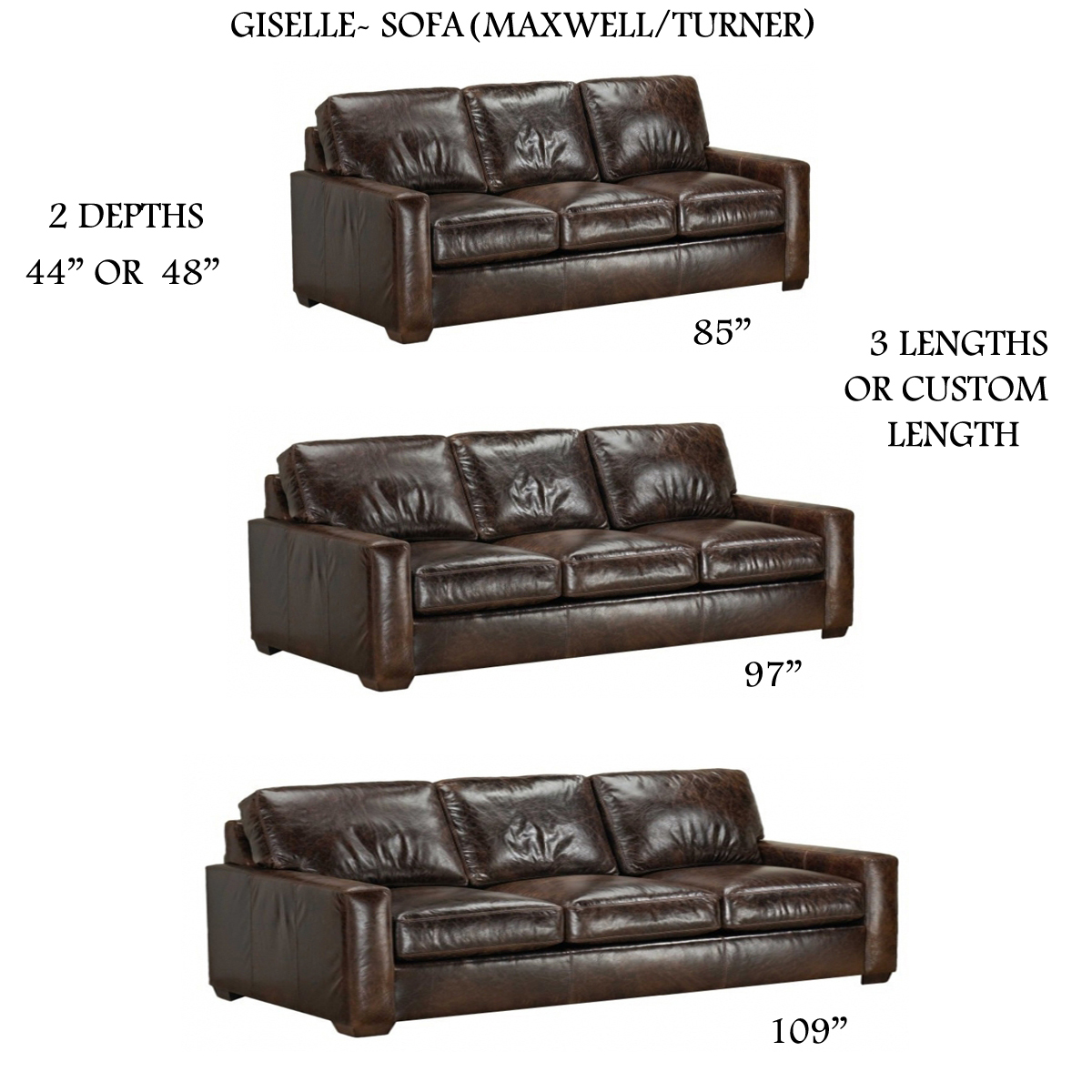 Giselle/Maxwell/Turner Sofa 