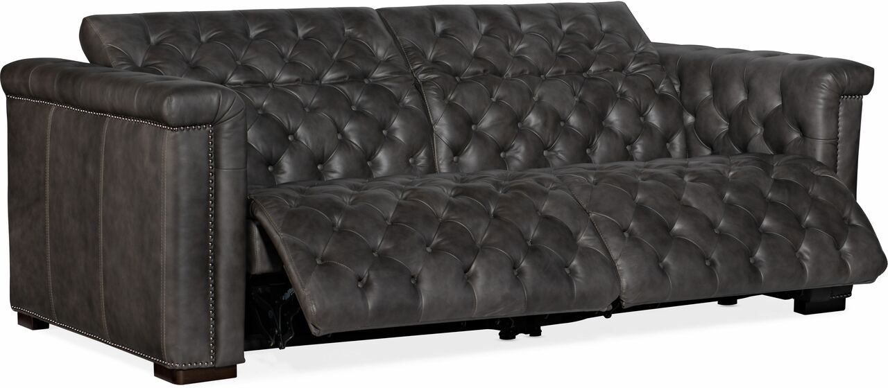 Savion Power Recliner Chesterfield Sofa