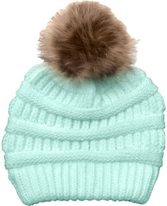 The Mook Pom Hat -  Seafoam