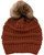 The Mook Pom Hat -  Burnt Orange