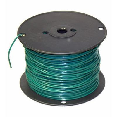 #2 AWG THHN Green Jacket Stranded Ground Wire