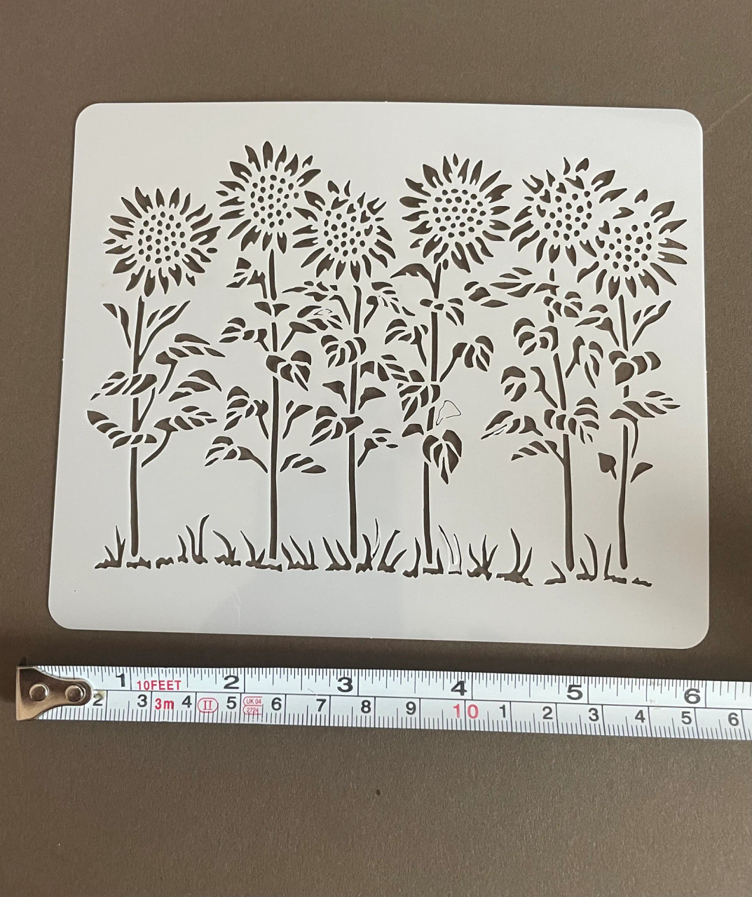 flower stencils uk