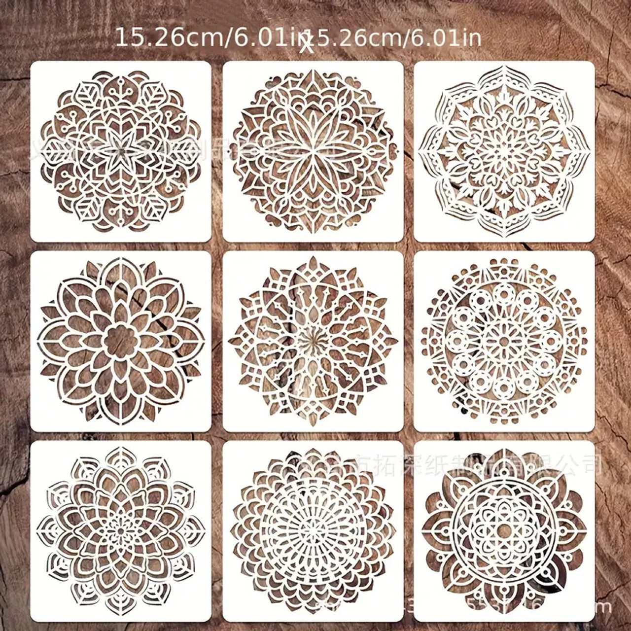 9 Mandala Stencils