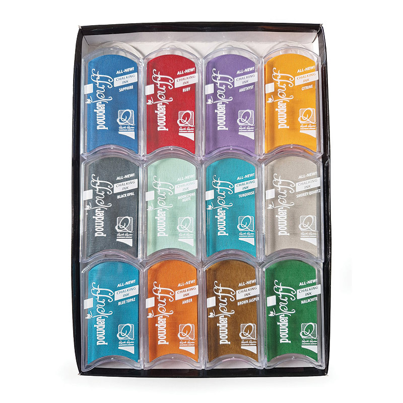 2025 PowderPuff Chalking Ink Set (12-Pack)
