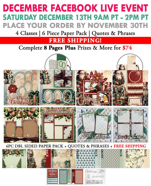 PRE-ORDER | December Online Live Event PRE-ORDER | December Online Live Event