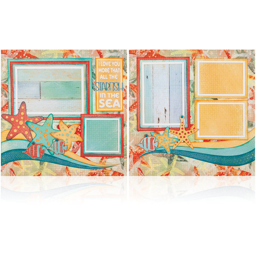 Starfish - (2) 12" x 12" Page Layouts Starfish - (2) 12" x 12" Page Layouts