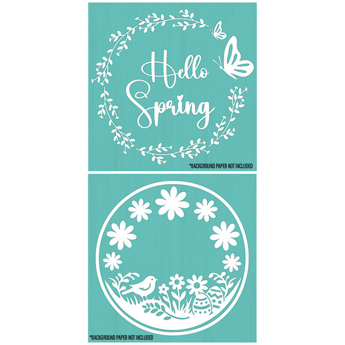 May Add On 4: Spring Cardstock Cut Out Embellishments