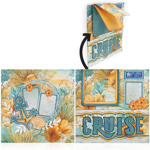 PRE-ORDER | Cruise & Anchor - (2) 12" x 12" Page Layouts