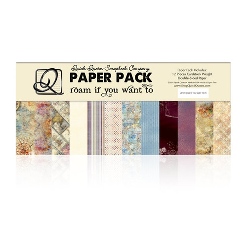Roam If You Want To Paper Pack