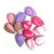 12 Mini Waterdrop Shape Daubers - Pink/Purple
