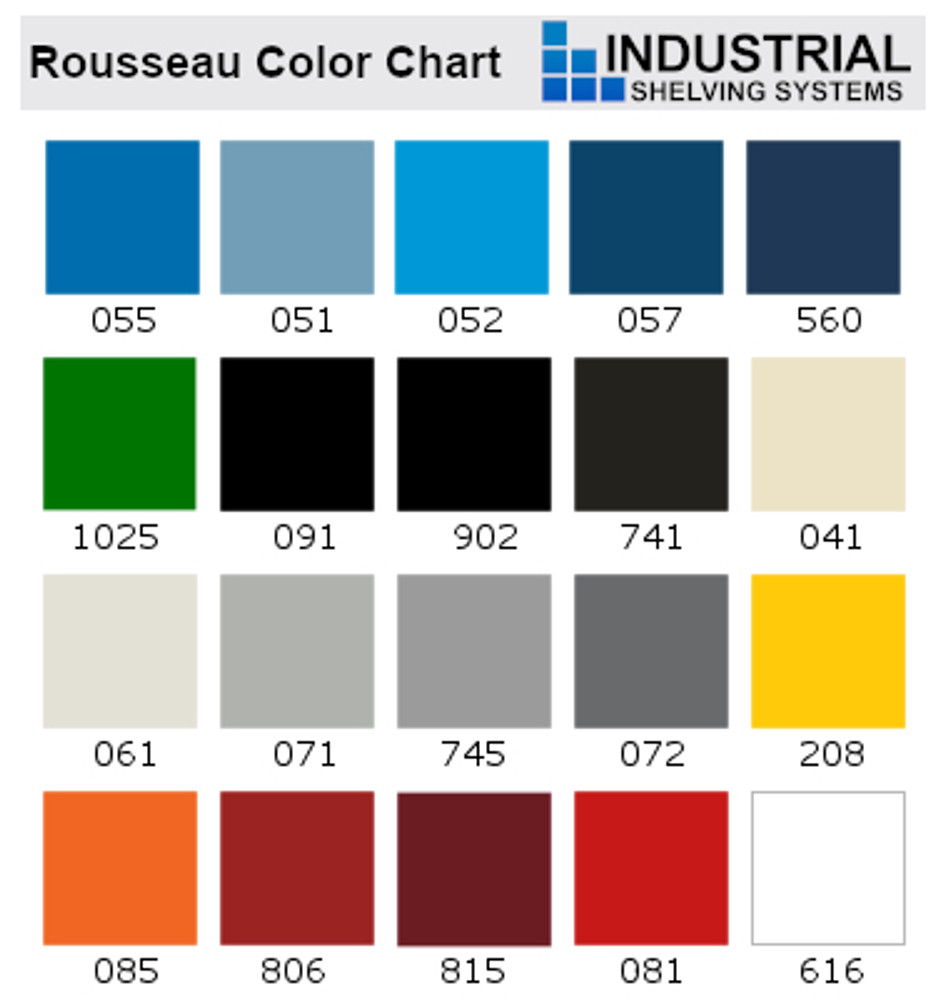 SRD2401 Rousseau Closed Starter Unit 36"x12"x99"H with 5 shelves