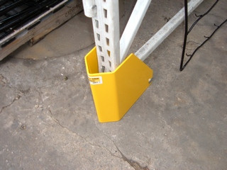 Save-Ty Yellow 12" Hidden Anchor Post Protector 5" Opening