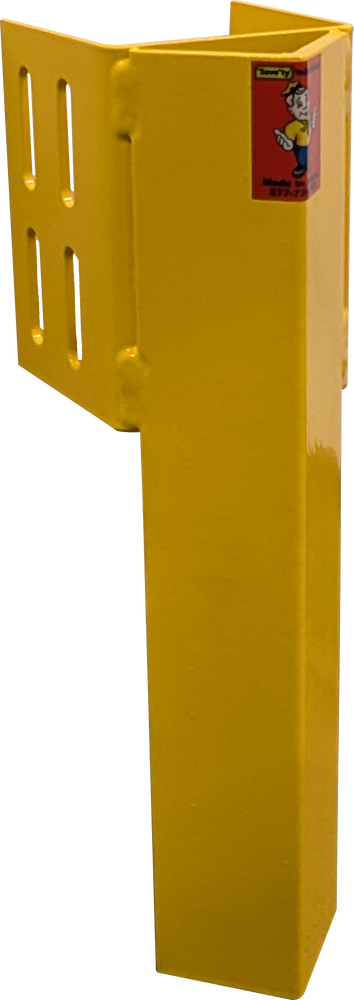 Save-Ty Yellow 12" Slotted Post Protector 3 1/8" Opening