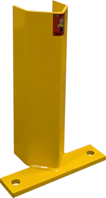 Save-Ty Yellow 12" Universal Post Protector 3 1/8" Opening