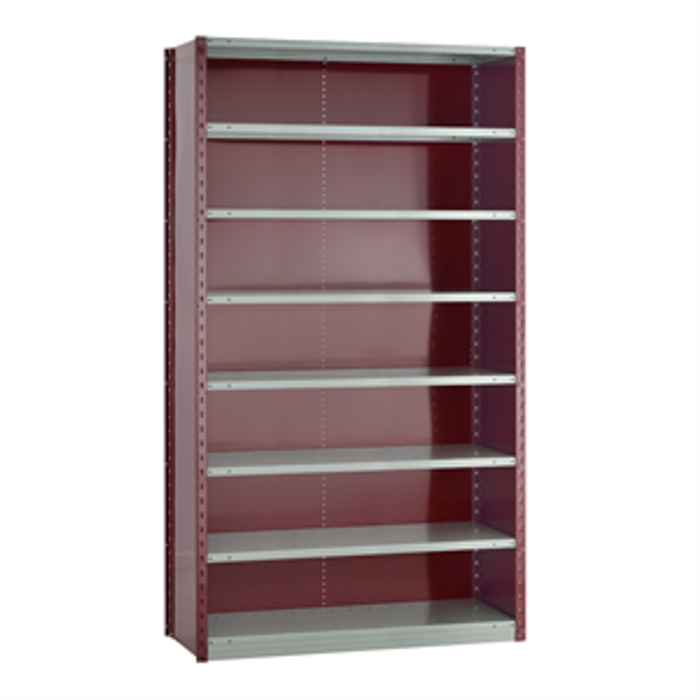 SRD2053 Rousseau Closed Starter Unit 48"x18"x87"H with 8 shelves