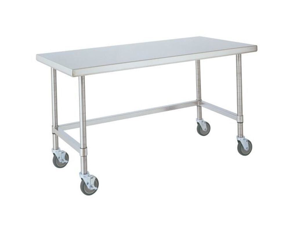 Metro Mobile Stainless Steel HD Work Table with Casters