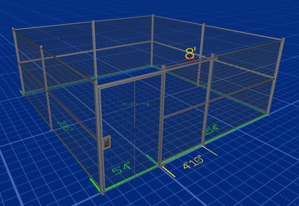 WireCrafters Woven Wire Partitions