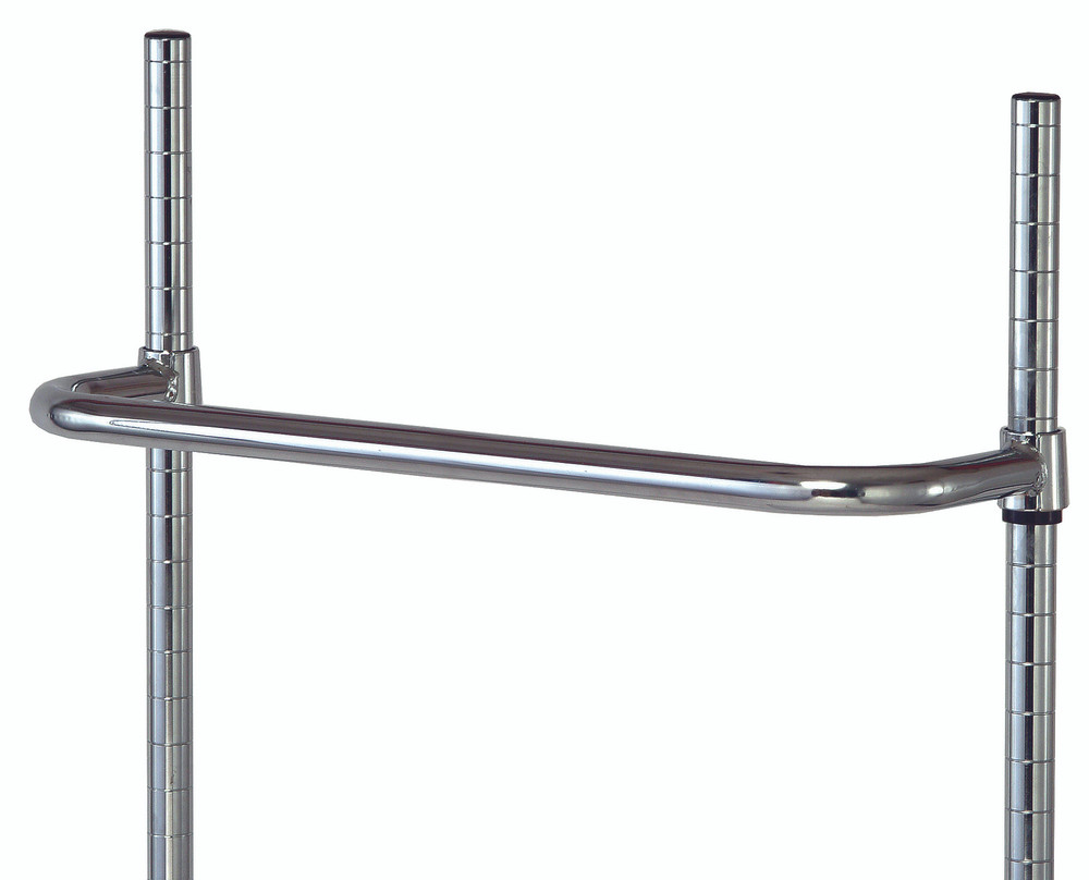 PH21 Chrome Wire Shelving Push Handle 21" Wide