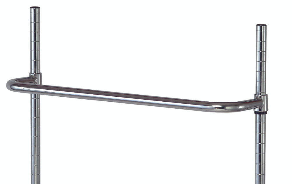 PH24 Chrome Wire Shelving Push Handle 24" Wide