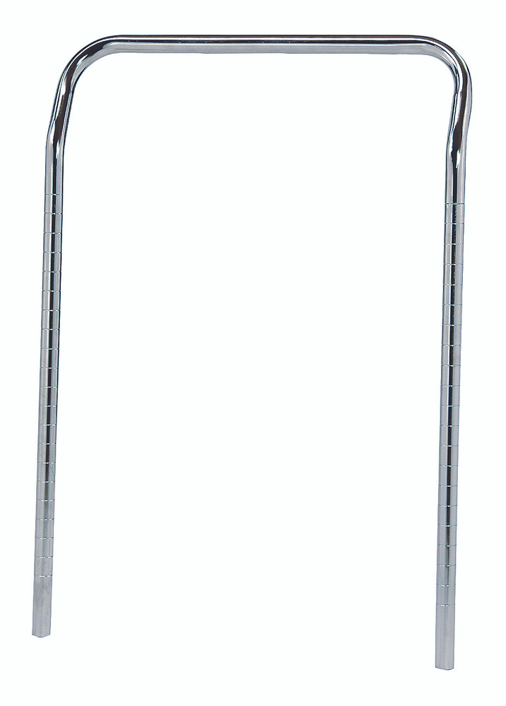 UH21 Chrome Wire Shelving U-Handle 21" Wide