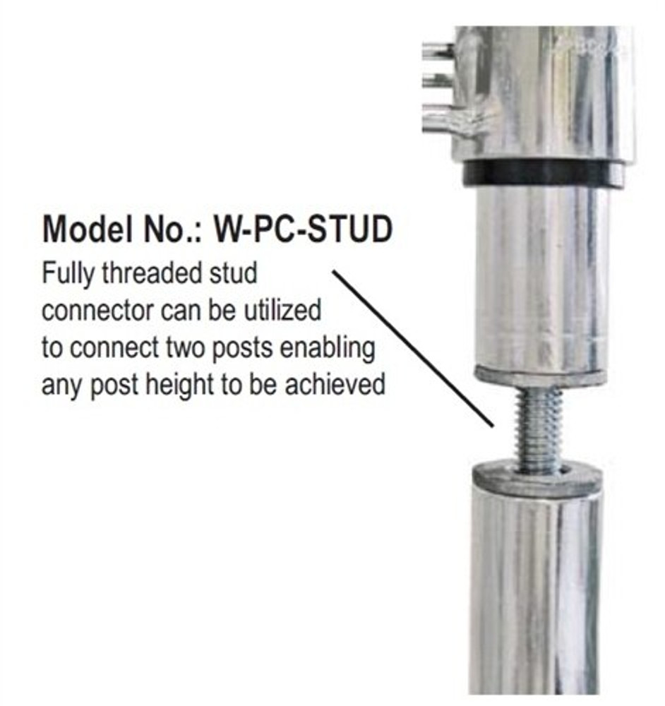 Wire Shelving Post Splicer Stud