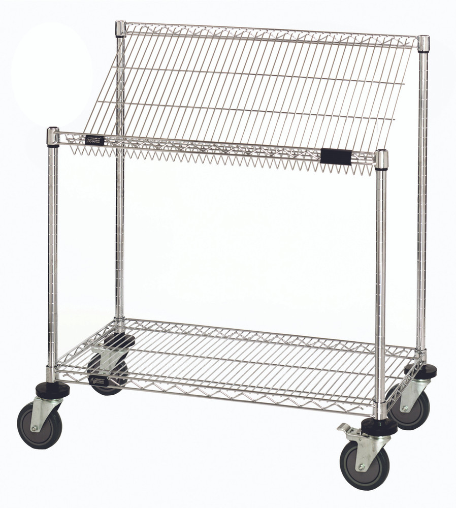 Wire Work Station Cart 18" x 36"