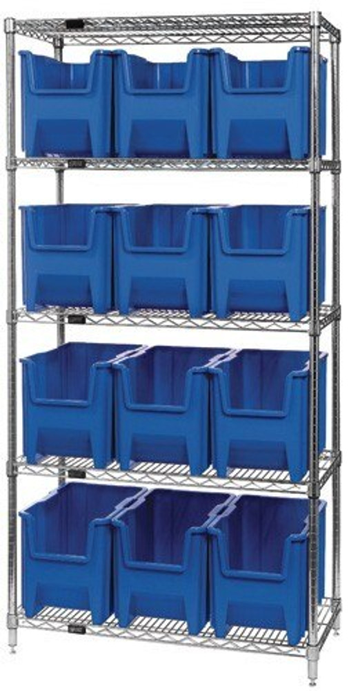 WR5-600 Giant Stack Container System 18"W x 36"L x 74"H