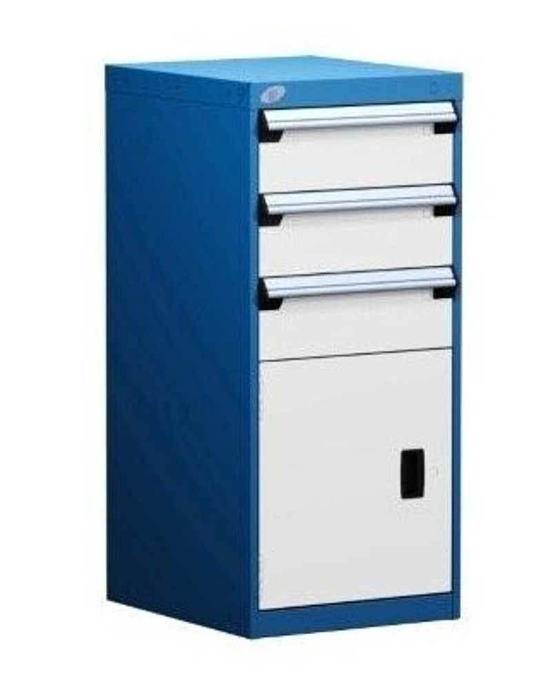 L3ABD-4018 L Series Cabinet 18"x21"x40"H with 3 Drawer/ 1 Door