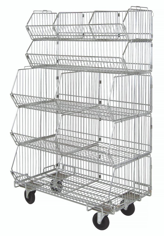 WR5-36MSBA-MOB Mobile Stacking Basket Unit