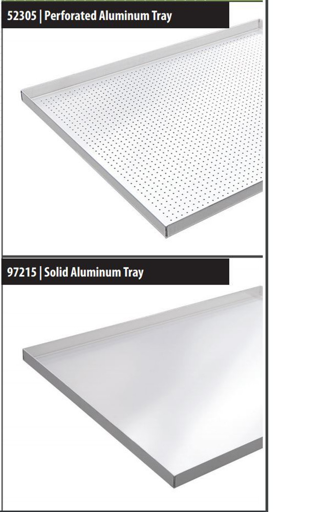 52305 Perforated Aluminum Tray