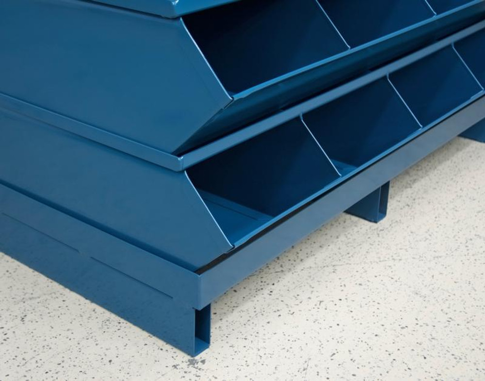 3-240SSPB № 2 Pallet Base Sectional Bin Unit, 40 Compartment