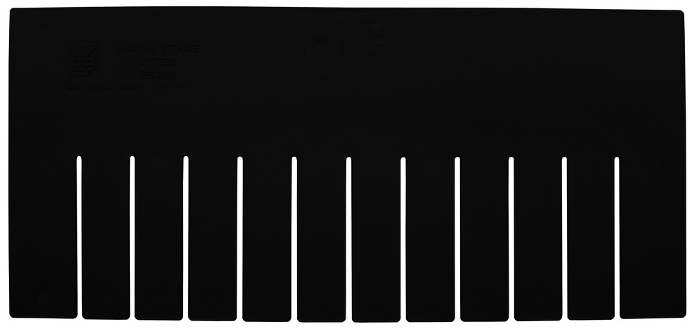 DS93080CO Conductive Short Divider for Dividable Grid Containers - Carton of 6 Short Dividers