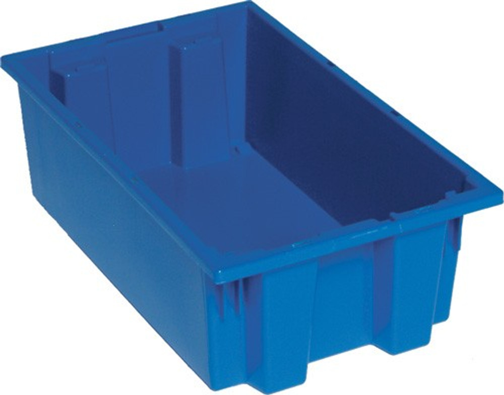SNT195 Stack and Nest Totes 19-1/2"x15-1/2"x13" - Carton of 6 Totes