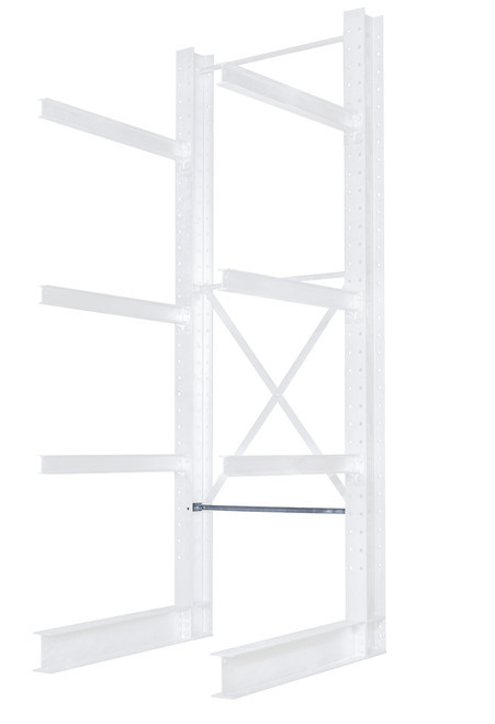 Galvanized 72"W Horizontal Brace