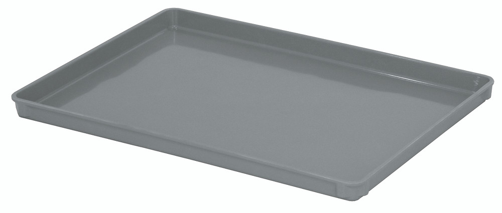 2026TRGY Tray, 20"W x 26"L x 1-1/2"H, gray, NSF, made in the USA