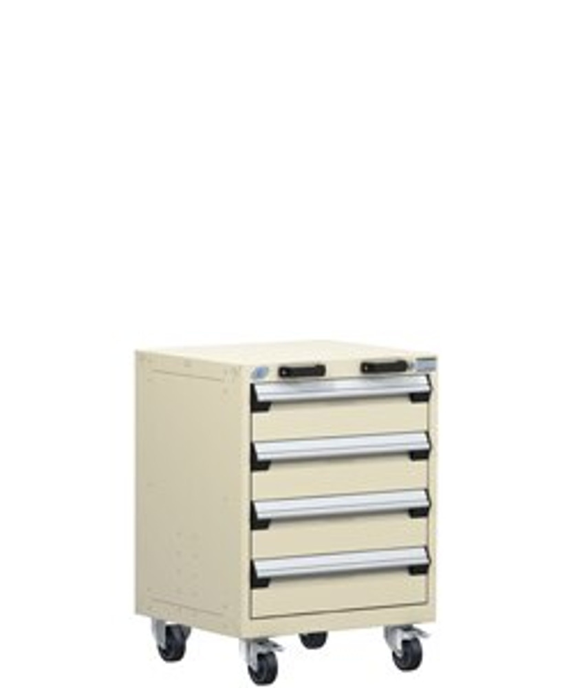 R5BCD-2801 Mobile Drawer Cabinet 24"W with Drawer Dividers