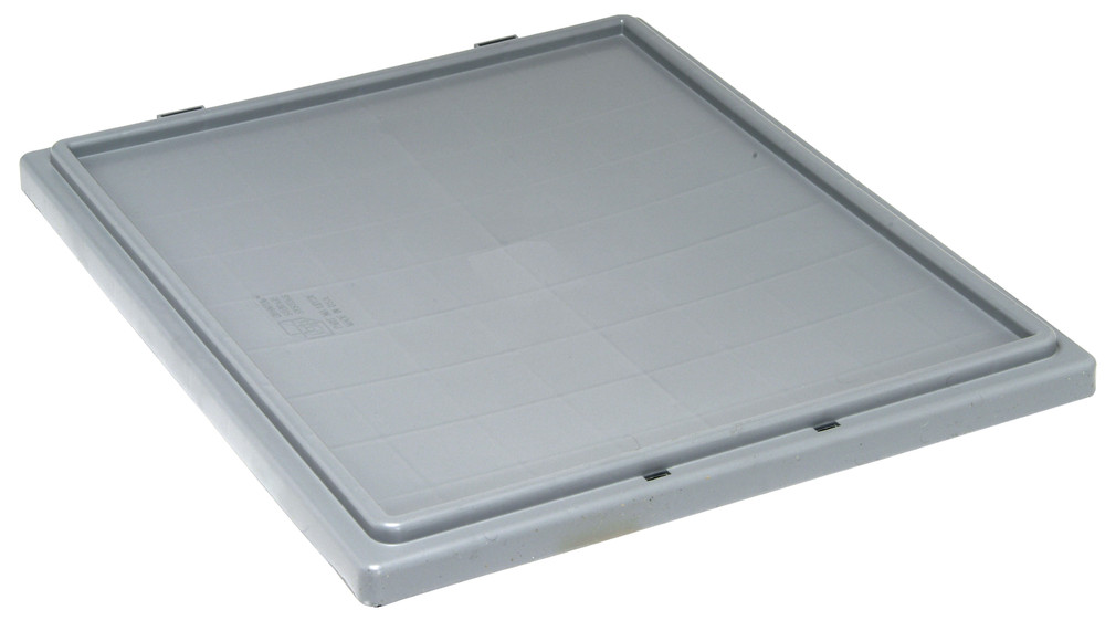 LID231GY Tote Box Lid, for use with SNT225 and SNT230, gray, Made in USA