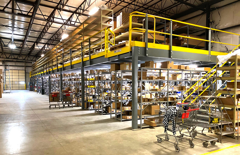 How to Make the Most of Your Automotive Space with Mezzanines
