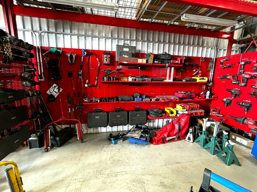 From Clutter to Clarity: How a 5S Metal Pegboard Created a Versatile and Organized Tool Room for a Truck Center