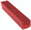 QSB105RDCS Quantum 4" Economy Shelf Bins 23-5/8" x 4-1/8" x 4"
