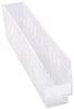 QSB205CLCS Quantum 6" Store-More Shelf Bins 23-5/8" x 4-1/8" x 6"