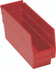 QSB201RDCS Quantum 6" Store-More Shelf Bins 11-5/8" x 4-1/8" x 6"
