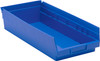QSB108BLCS Quantum 4" Economy Shelf Bins 17-7/8" x 8-3/8" x 4"