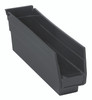 QSB100BKCS Quantum 4" Economy Shelf Bins 11-5/8" x 2-3/4" x 4"