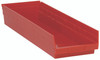 QSB114RDCS Quantum 4" Economy Shelf Bins 23-5/8" x 8-3/8" x 4"