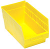 QSB202YLCS Quantum 6" Store-More Shelf Bins 11-5/8" x 6-5/8" x 6"