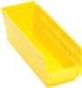 QSB101YLCS Quantum 4" Economy Shelf Bins 11-5/8" x 4-1/8" x 4"